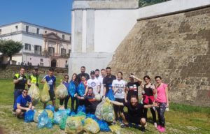 Plogging Acerra Piazza Castella