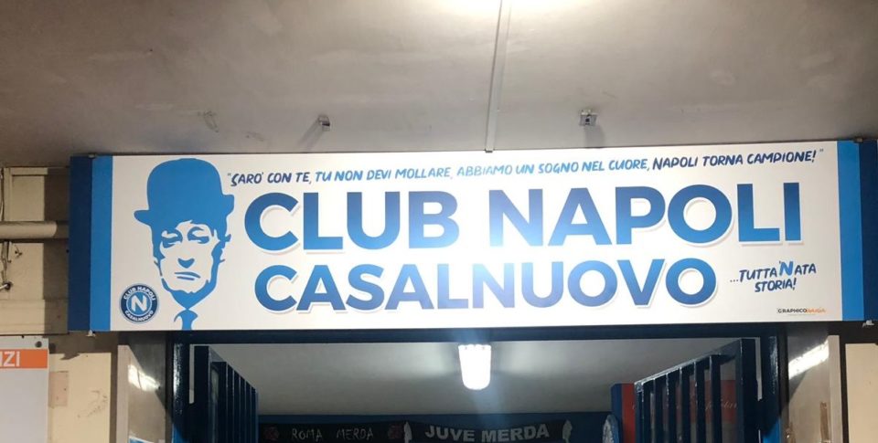 insegna club napoli casalnuovo